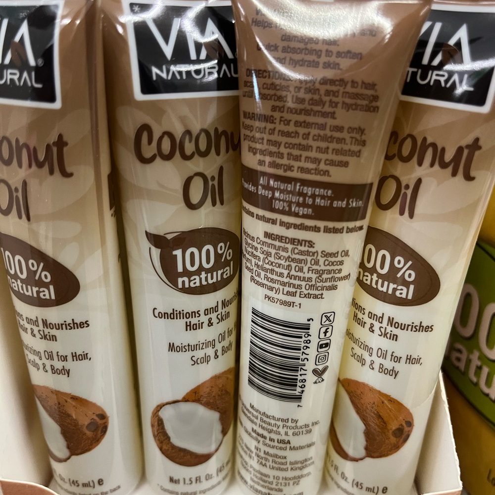 Coconut Oil Moisturizer - Cream